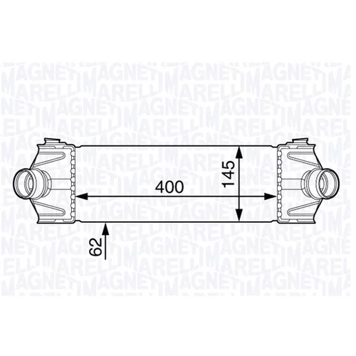 Chladič plniaceho vzduchu MAGNETI MARELLI 351319202170