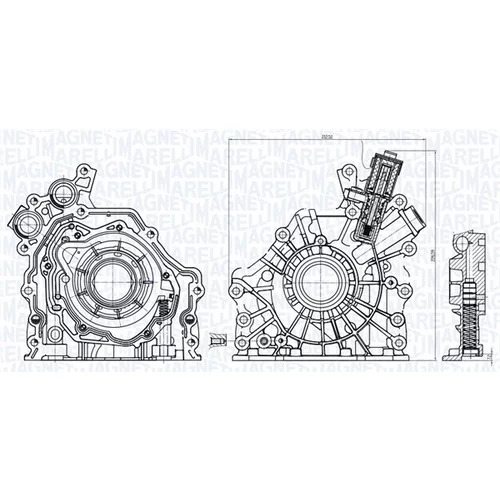 Olejové čerpadlo 351516000084 (MAGNETI MARELLI) - obr. 1