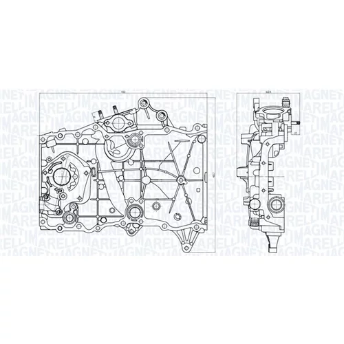 Olejové čerpadlo MAGNETI MARELLI 351516000120