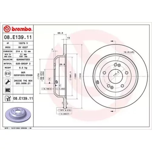 Brzdový kotúč MAGNETI MARELLI 360406173601