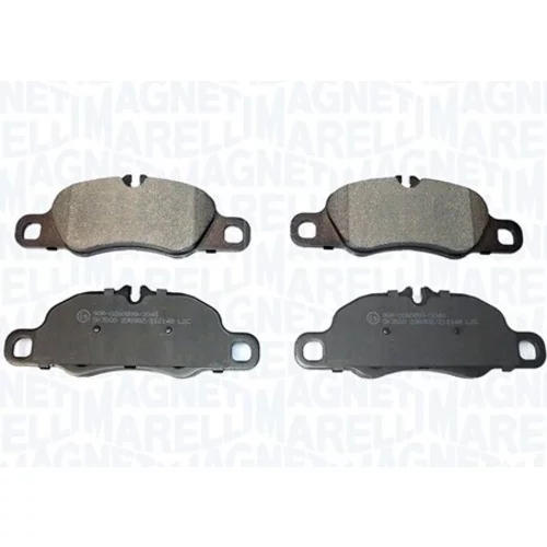 Sada brzdových platničiek kotúčovej brzdy MAGNETI MARELLI 363916061439