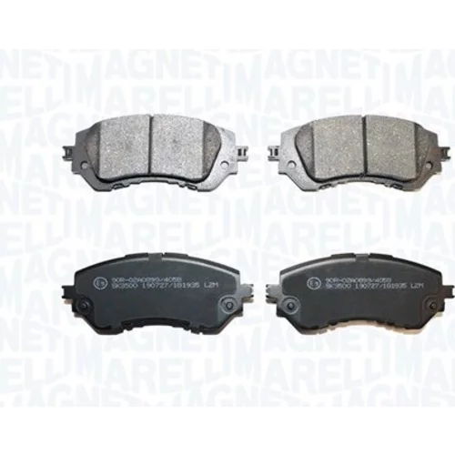 Sada brzdových platničiek kotúčovej brzdy MAGNETI MARELLI 363916061477