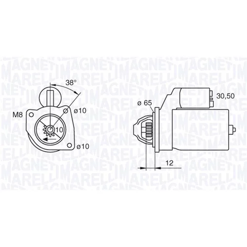 Štartér MAGNETI MARELLI 063280060010