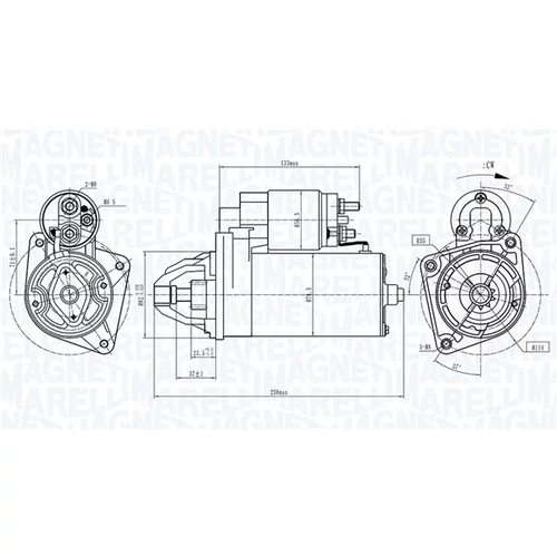 Štartér MAGNETI MARELLI 063721687010