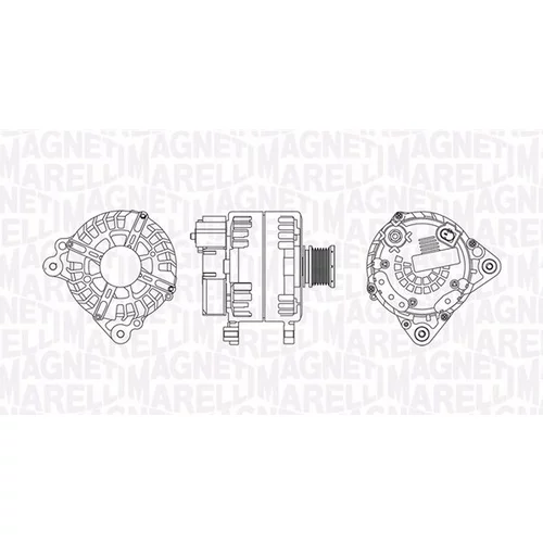 Alternátor MAGNETI MARELLI 063731339810