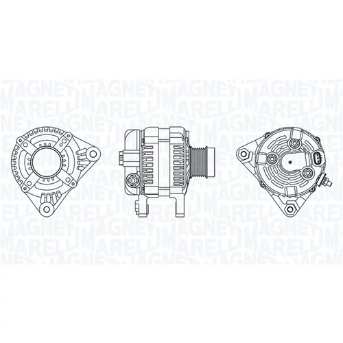 Alternátor 063731991010 (MAGNETI MARELLI)