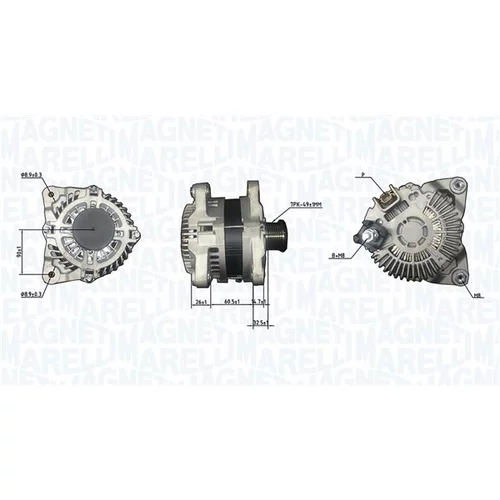 Alternátor MAGNETI MARELLI 063732186010