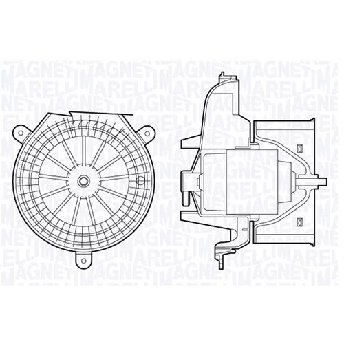 Vnútorný ventilátor 069412712010 (MAGNETI MARELLI)
