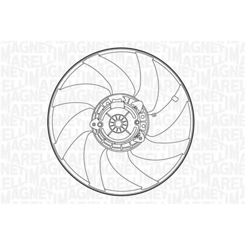 Ventilátor chladenia motora MAGNETI MARELLI 069422435010