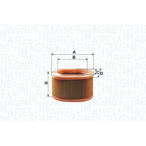 Vzduchový filter 152071758412 (MAGNETI MARELLI) - obr. 1