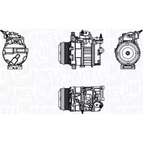Kompresor klimatizácie MAGNETI MARELLI 350103030011