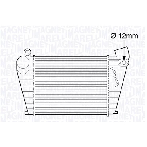 Chladič plniaceho vzduchu MAGNETI MARELLI 351319203610