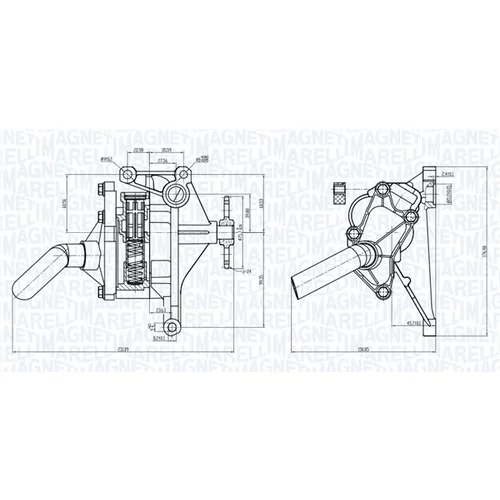 Olejové čerpadlo 351516000041 (MAGNETI MARELLI) - obr. 1