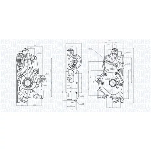 Olejové čerpadlo 351516000134 (MAGNETI MARELLI) - obr. 1