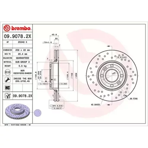Brzdový kotúč MAGNETI MARELLI 360406179202