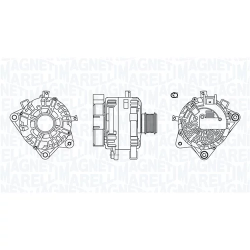 Alternátor MAGNETI MARELLI 063730849010