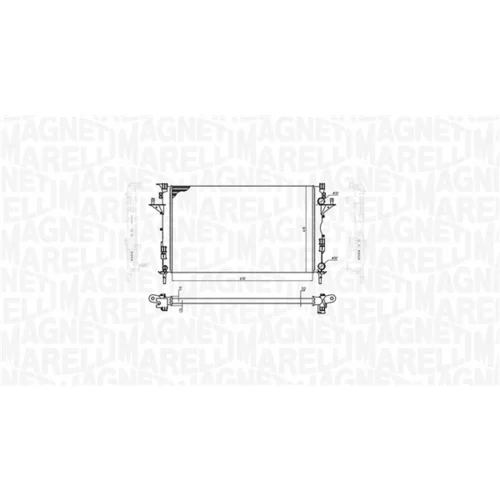 Chladič motora 350213171900 (MAGNETI MARELLI) - obr. 1