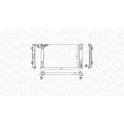 Chladič motora MAGNETI MARELLI 350213196700