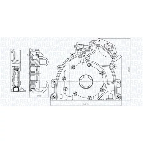 Olejové čerpadlo 351516000042 (MAGNETI MARELLI) - obr. 1