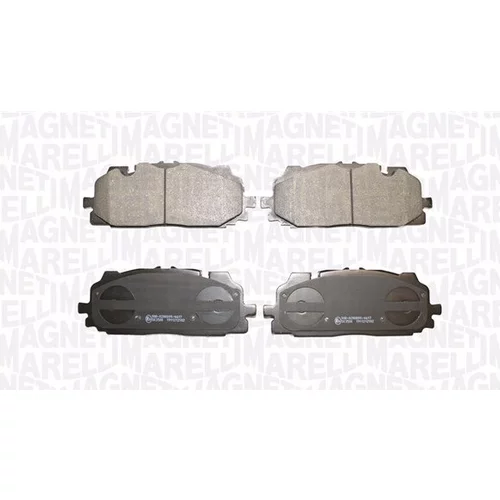 Sada brzdových platničiek kotúčovej brzdy MAGNETI MARELLI 363916061307