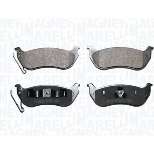 Sada brzdových platničiek kotúčovej brzdy MAGNETI MARELLI 363916061309