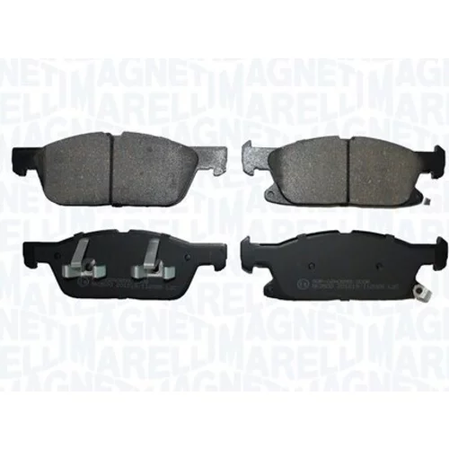 Sada brzdových platničiek kotúčovej brzdy MAGNETI MARELLI 363916061329