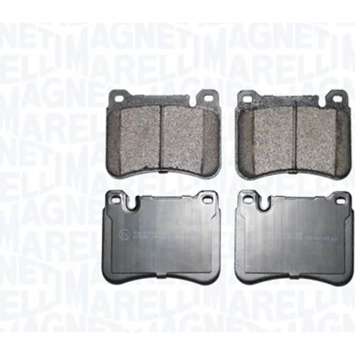 Sada brzdových platničiek kotúčovej brzdy MAGNETI MARELLI 363916061438
