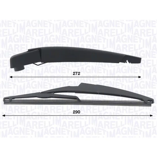 Sada ramienka stierača, čistenie okien MAGNETI MARELLI 000723180448
