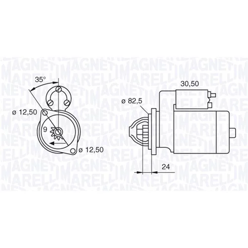 Štartér MAGNETI MARELLI 063296843010