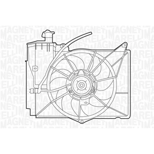 Ventilátor chladenia motora MAGNETI MARELLI 069422360010