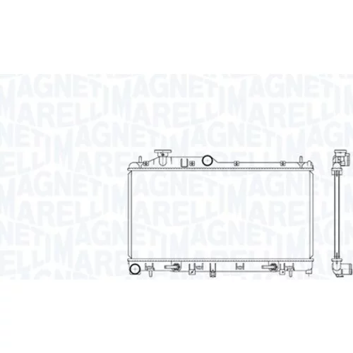 Chladič motora MAGNETI MARELLI 350213222300