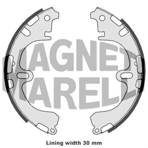 Brzdové čeľuste MAGNETI MARELLI 360219198317