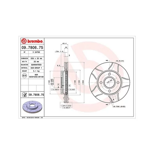 Brzdový kotúč MAGNETI MARELLI 360406026005