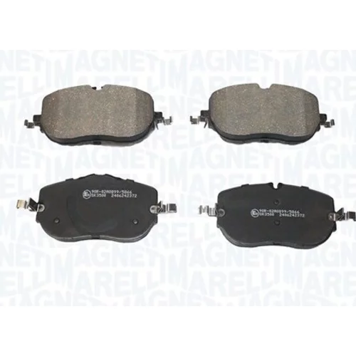 Sada brzdových platničiek kotúčovej brzdy MAGNETI MARELLI 363916061402