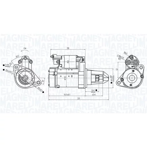 Štartér MAGNETI MARELLI 063725589010