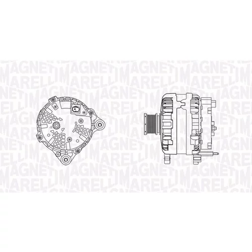 Alternátor MAGNETI MARELLI 063731657610