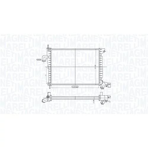 Chladič motora 350213200200 (MAGNETI MARELLI) - obr. 1