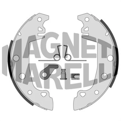 Brzdové čeľuste MAGNETI MARELLI 360219198353