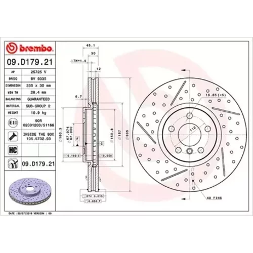 Brzdový kotúč MAGNETI MARELLI 360406166801