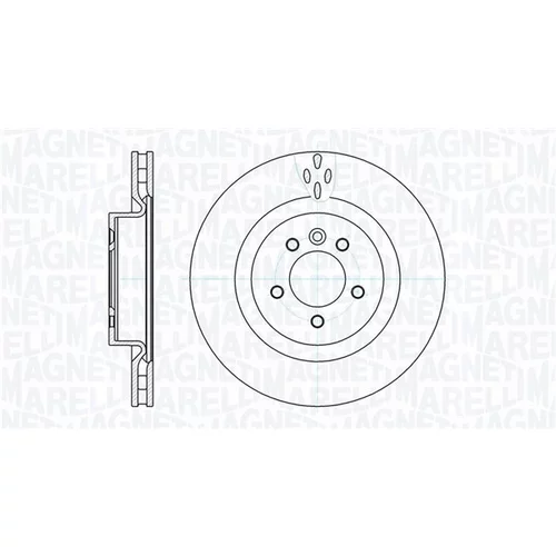Brzdový kotúč MAGNETI MARELLI 361302040430