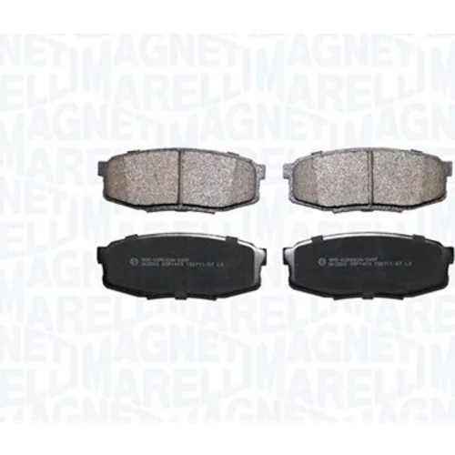 Sada brzdových platničiek kotúčovej brzdy MAGNETI MARELLI 363916061032