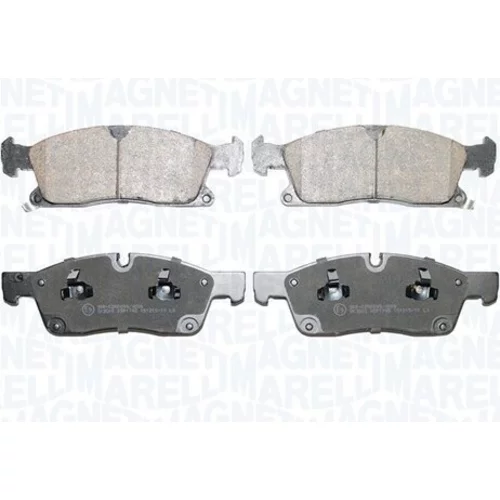 Sada brzdových platničiek kotúčovej brzdy MAGNETI MARELLI 363916061337