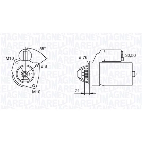 Štartér MAGNETI MARELLI 063193001010