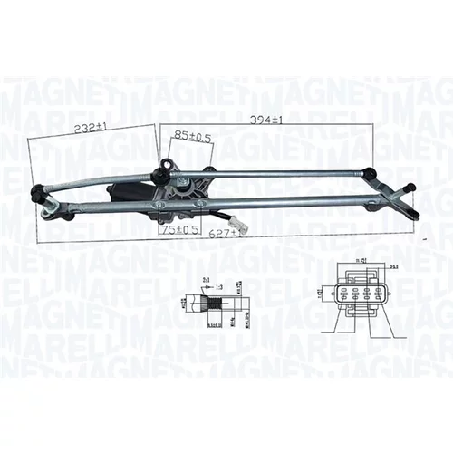 Systém čistenia skiel MAGNETI MARELLI 064376900010