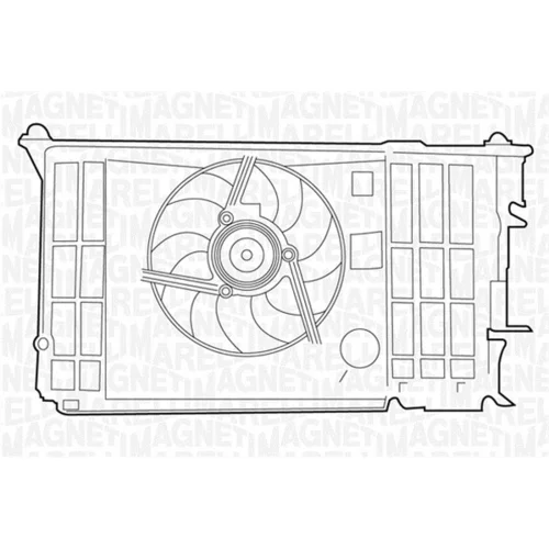 Ventilátor chladenia motora MAGNETI MARELLI 069422373010
