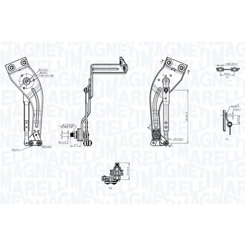 Mechanizmus stieračov MAGNETI MARELLI 085570712010