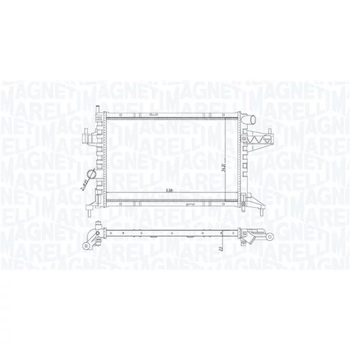 Chladič motora 350213191600 (MAGNETI MARELLI) - obr. 2