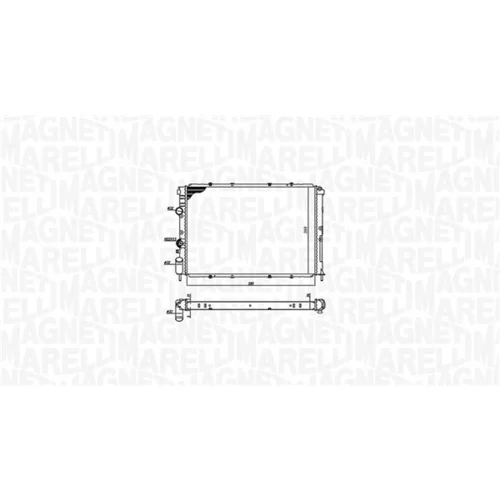 Chladič motora 350213193600 (MAGNETI MARELLI) - obr. 1