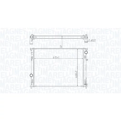 Chladič motora MAGNETI MARELLI 350213221400