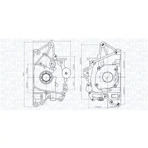 Olejové čerpadlo 351516000090 (MAGNETI MARELLI) - obr. 1